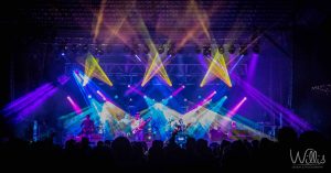 umphreys mcgee playing the main stage at mountain music festival on wonderland mountain at ACE Adventure Resort