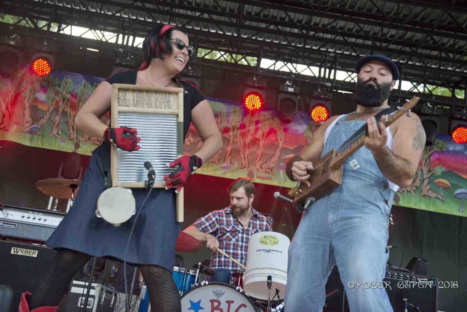 Reverend Peytons Big Damn Band at Mountain Music Festival 2016 at ACE Adventure Resort