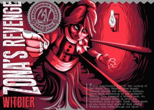 greenbrier valley brewing company zonas revenge can artwork