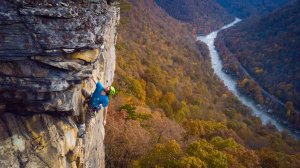 rock climbing in the new river gorge west virginia with ace adventure resort
