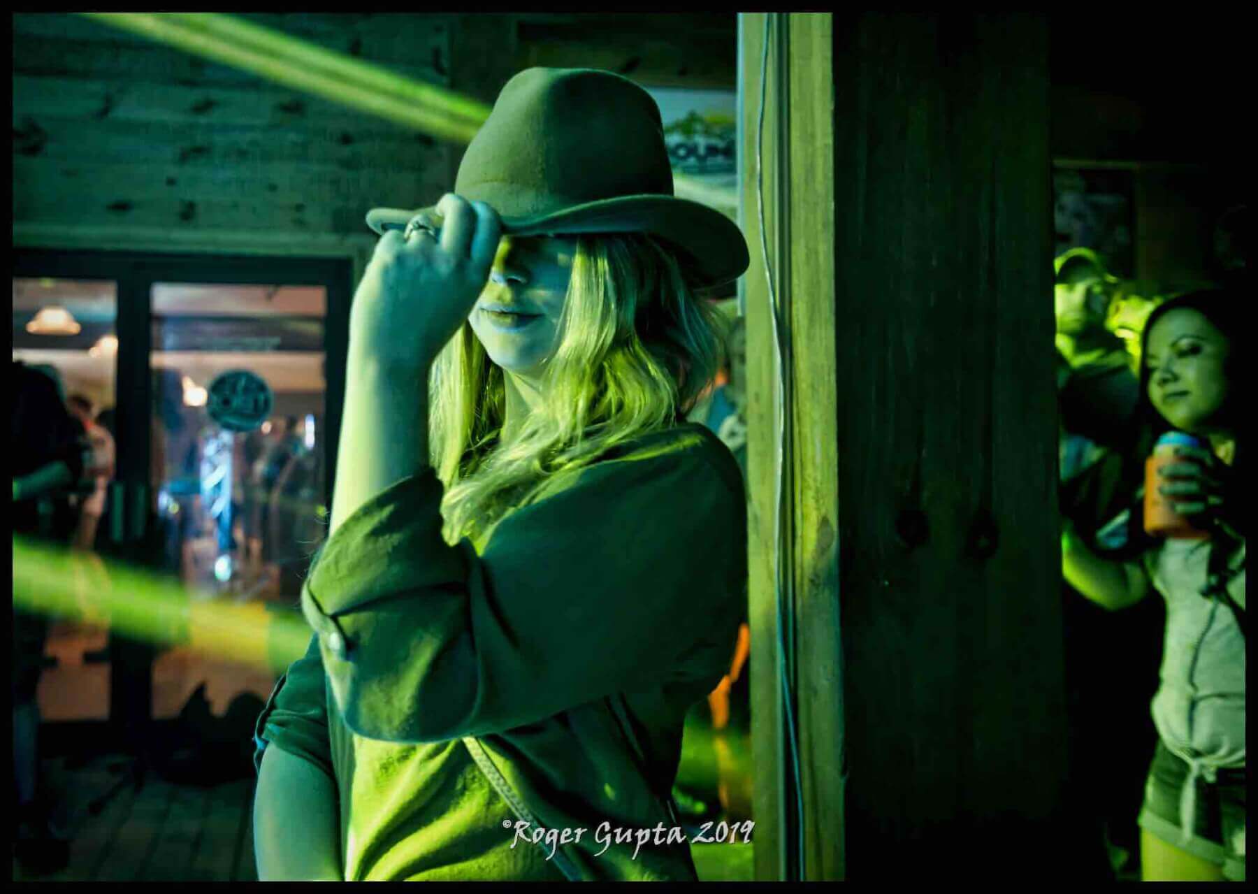 girl listening to music at the lost paddle at ace adventure resort mountain music festival kickoff party