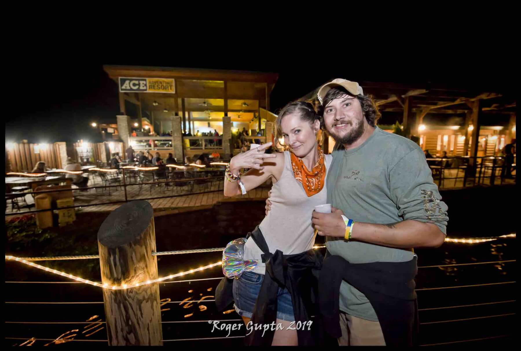 fans on the deck at the lost paddle mountain music festival 2019 ace adventure resort