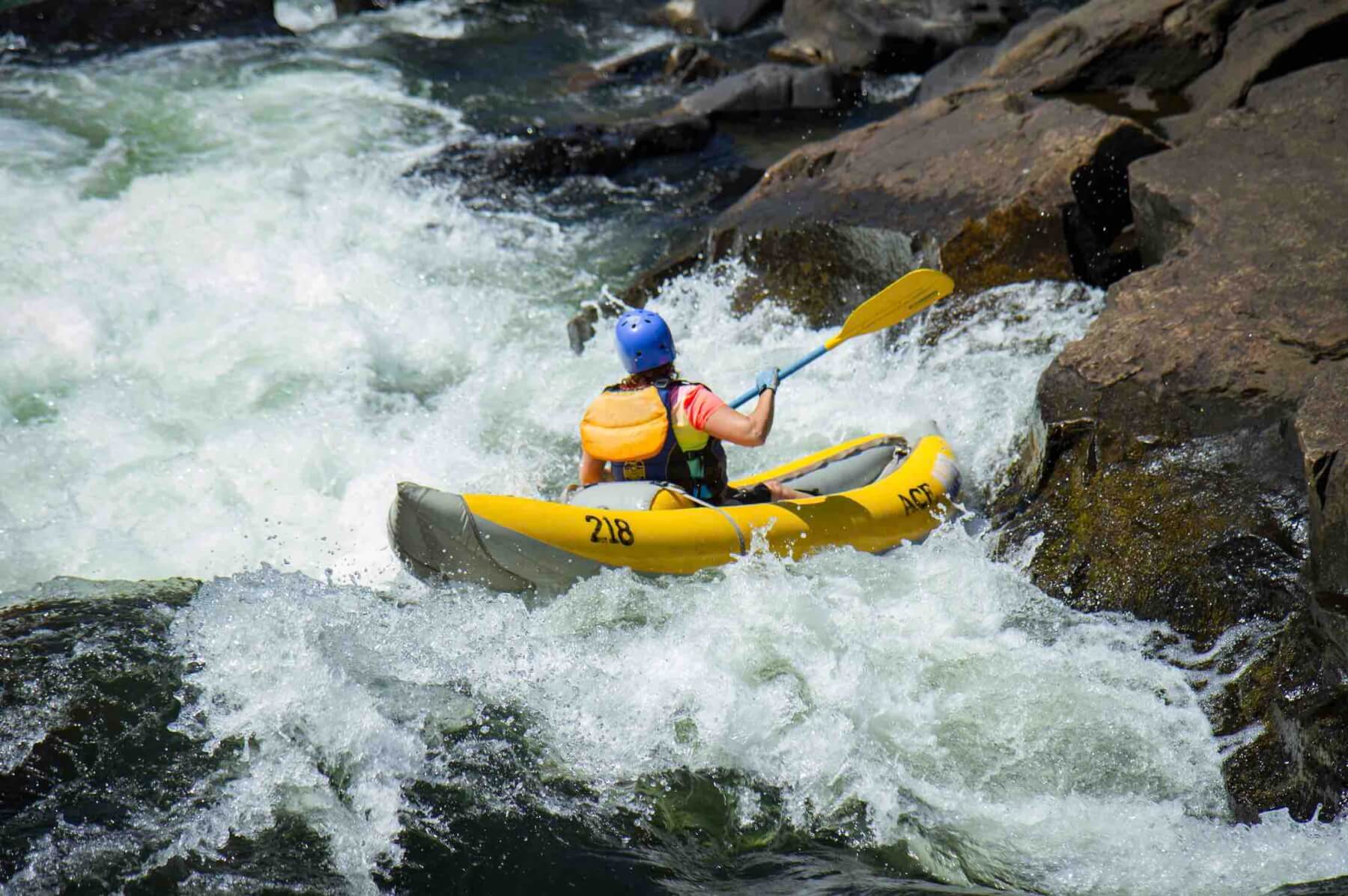 ducky dropping sweets falls on the upper gauley summertime flows with ace adventure resort