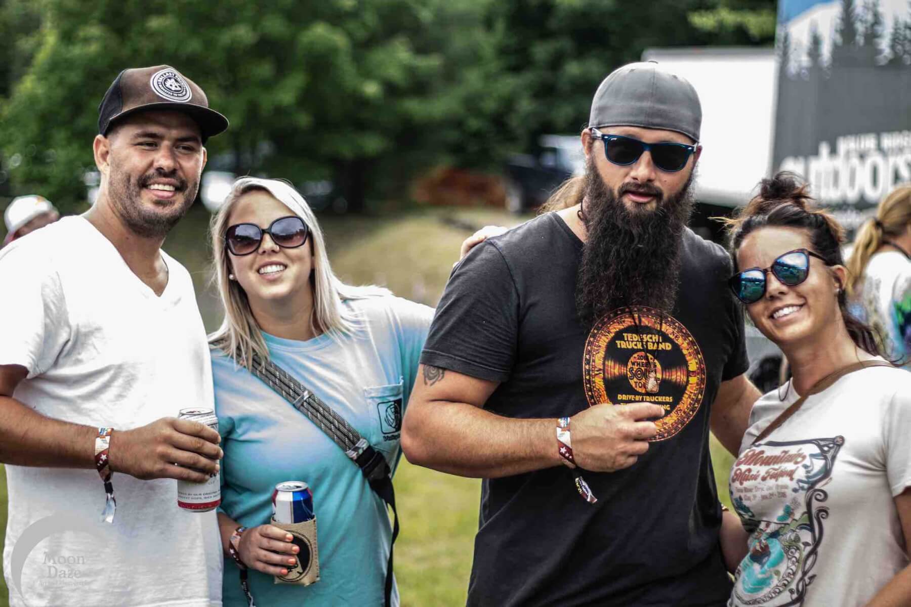 vip fans at mountain music festival ace adventure resort west virginia
