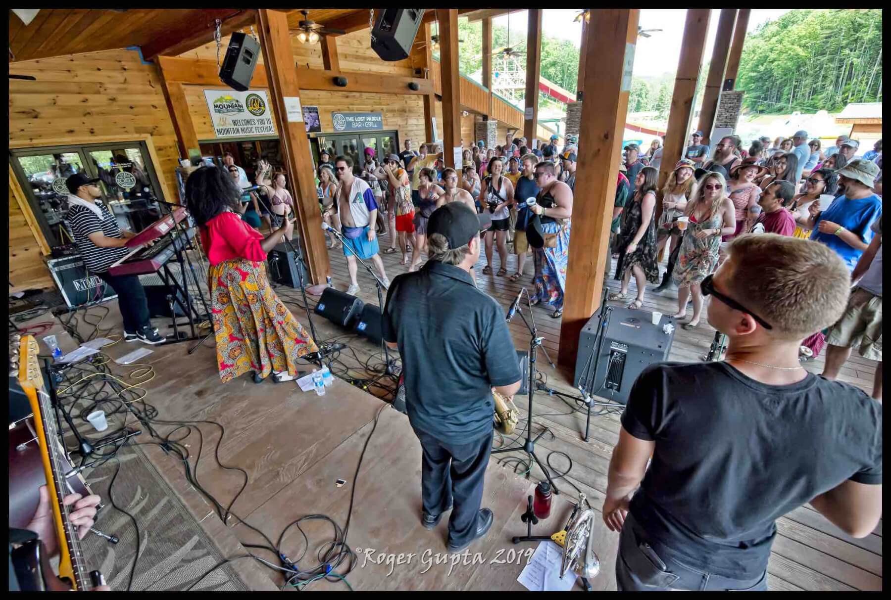 joslyn and the sweet compression at Mountain Music Festival 2019 lake stage