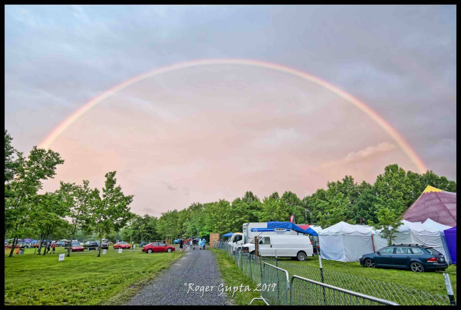 rainbow at mountain music festival ace adventure reort