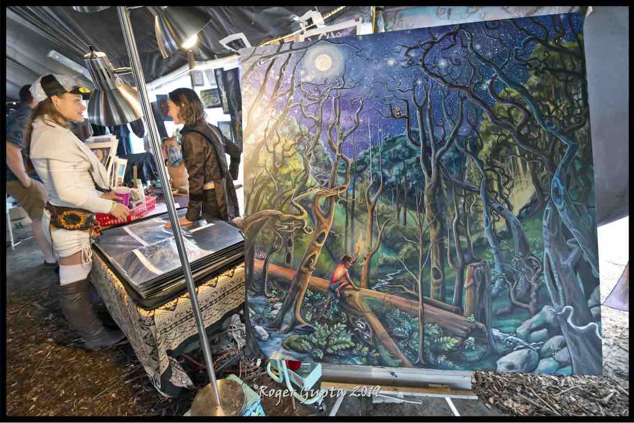 ashton hill kettlehead art at mountain music festival 2019