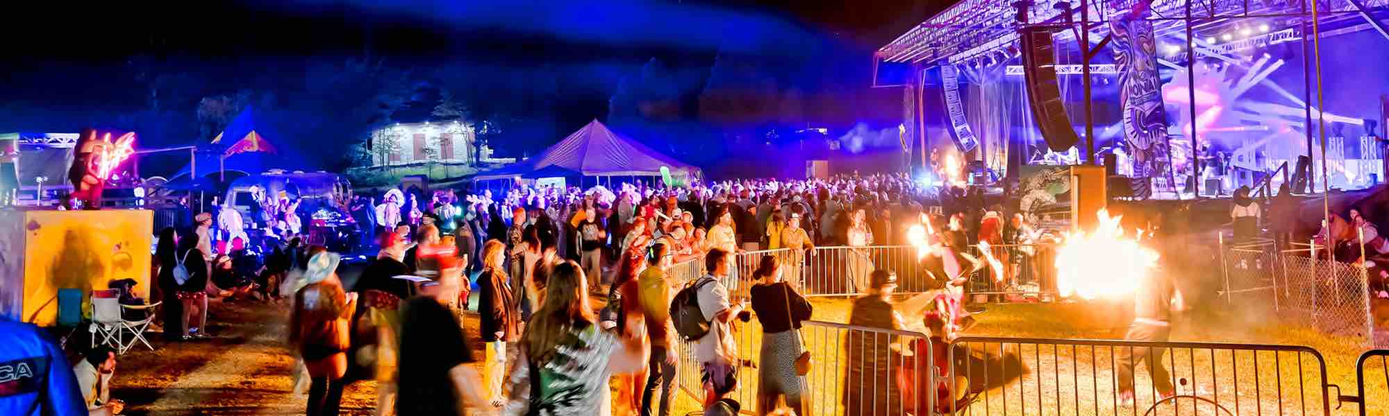 Announcing the Mountain Music Festival Fire Performance Team