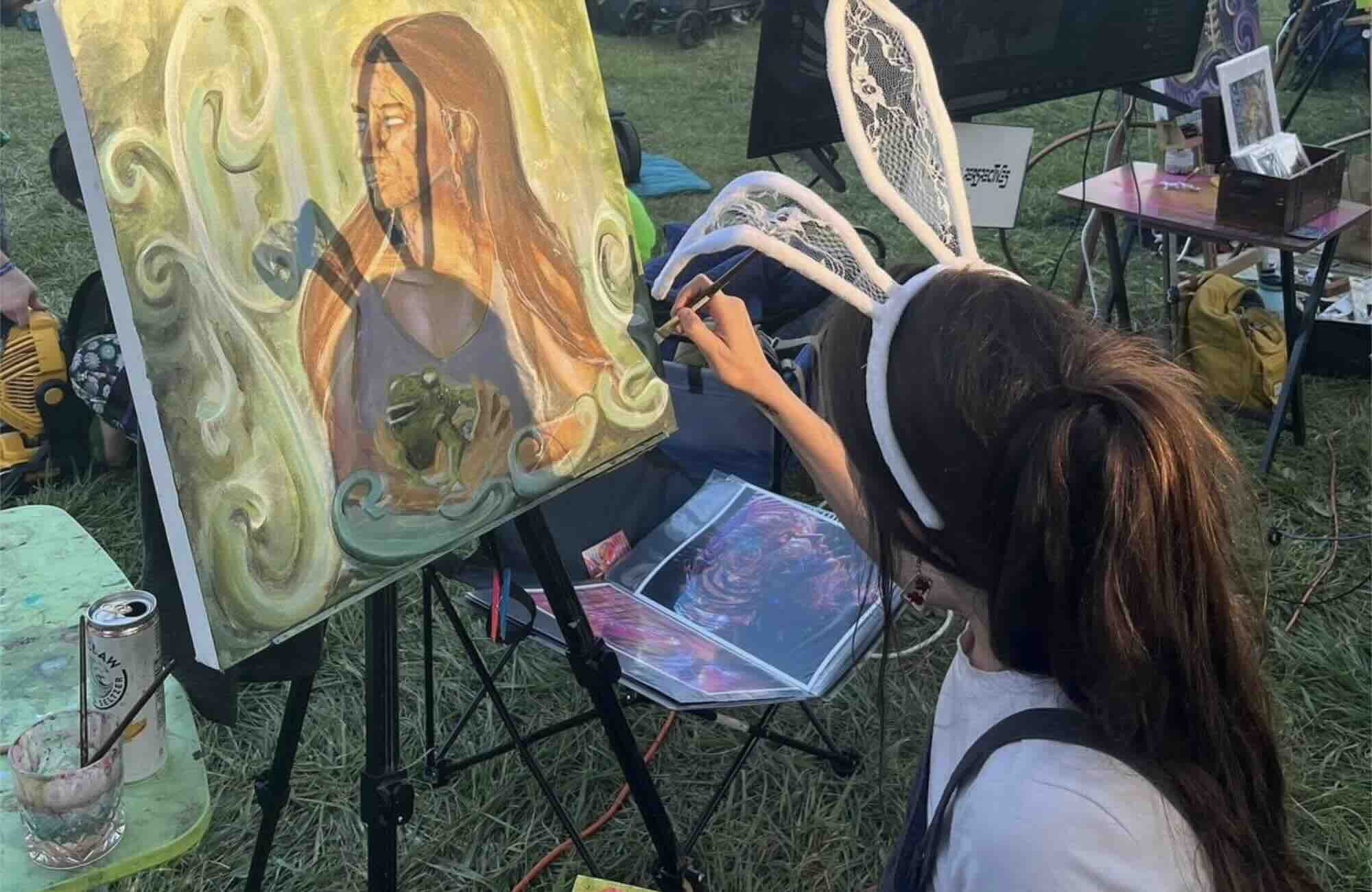 brian jones mountain music festival visual artist