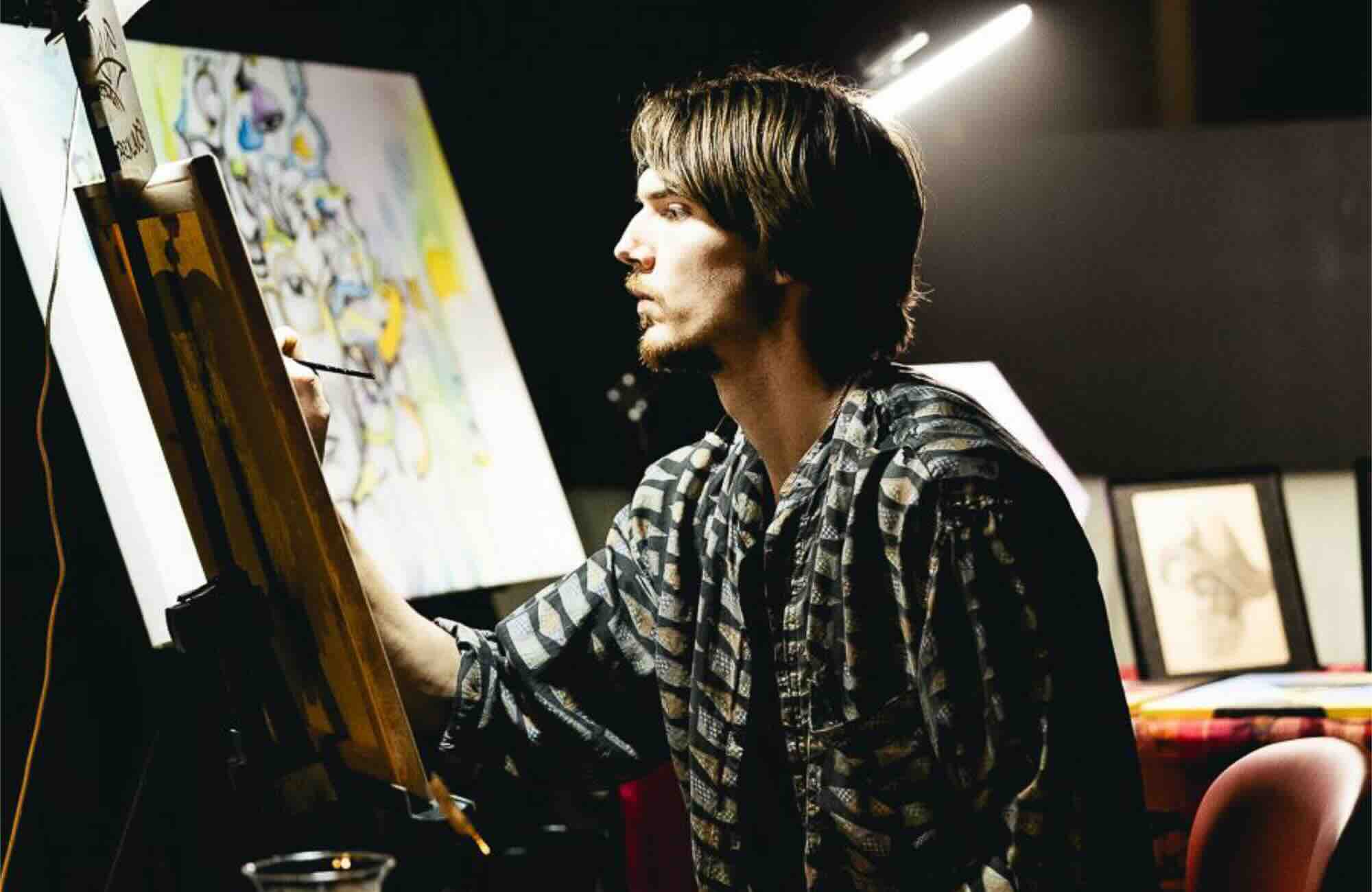 Brandon Besecker dot art profile photo