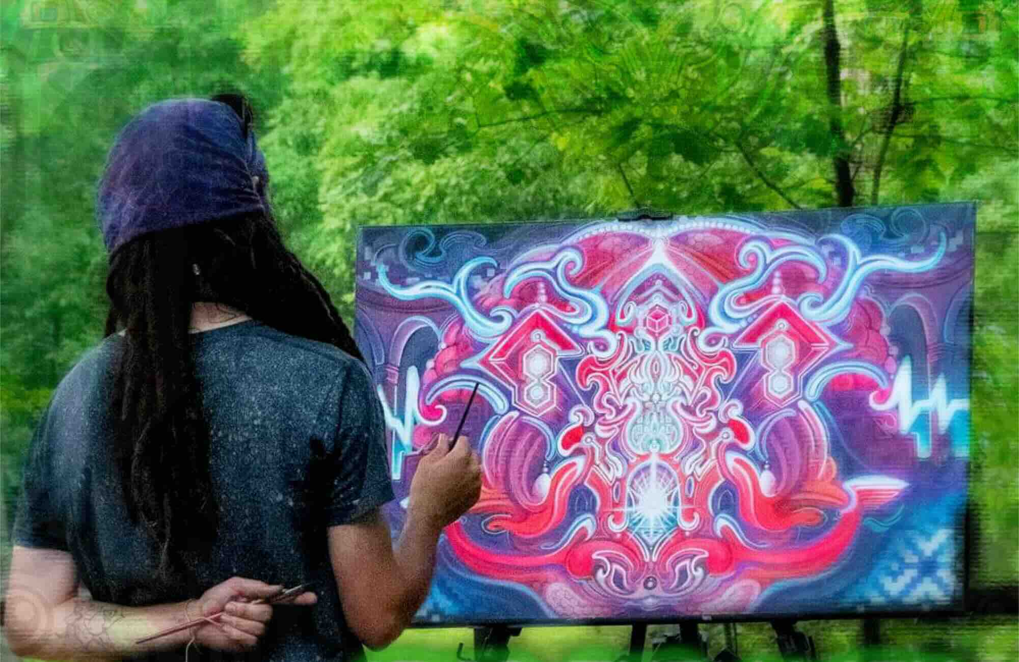 brian jones mountain music festival visual artist