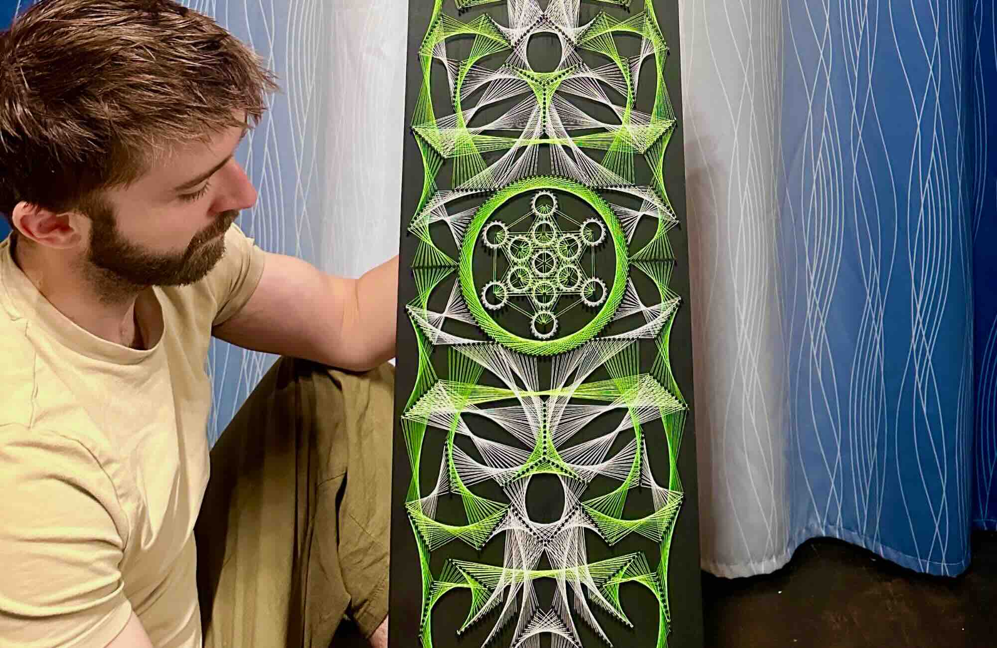 Brandon Besecker dot art profile photo