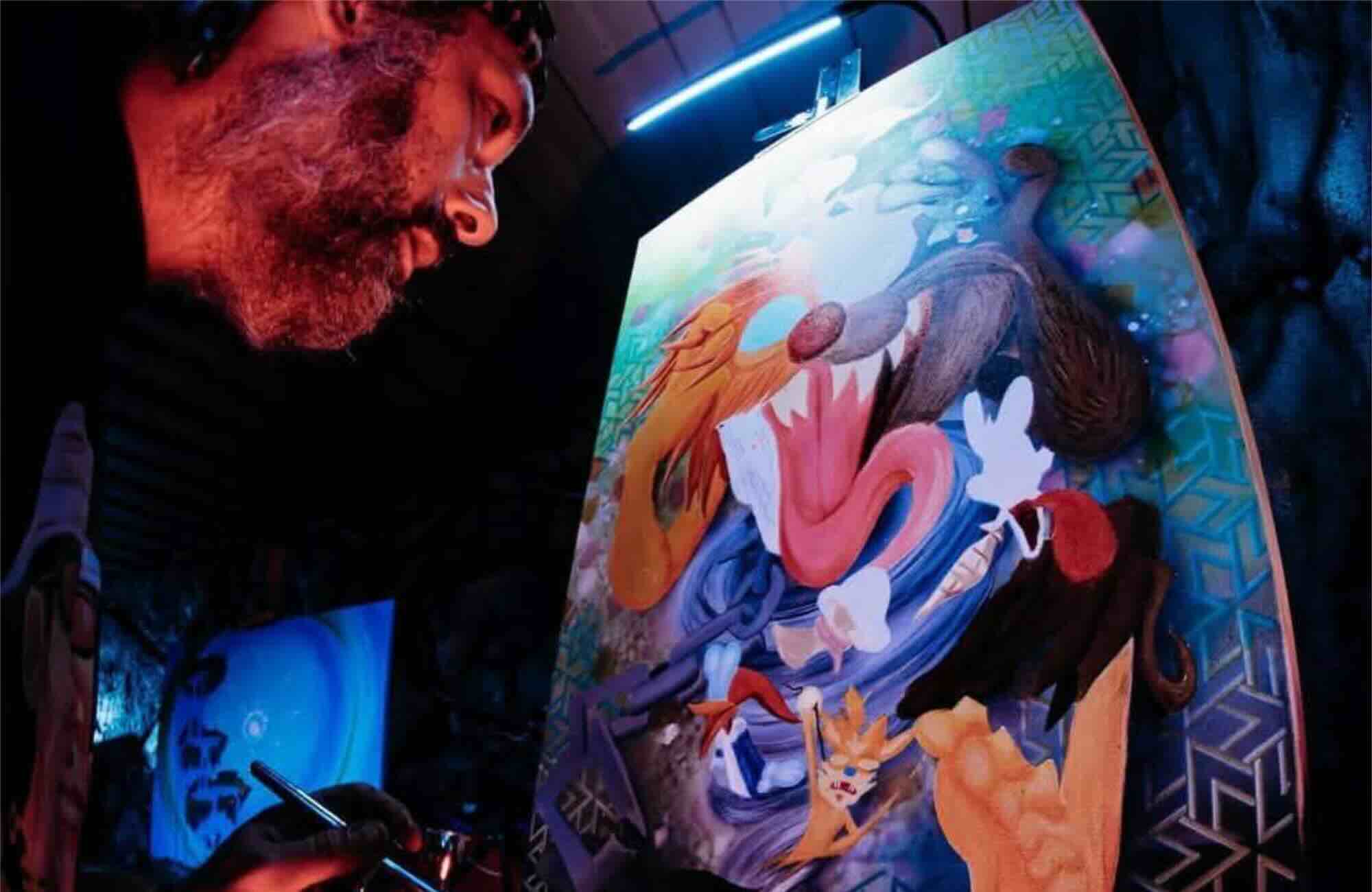 brian jones mountain music festival visual artist