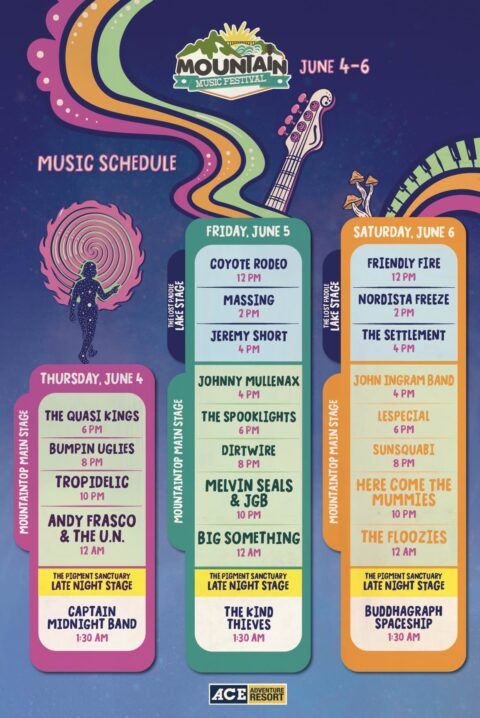 Mountain Stage Schedule 2027